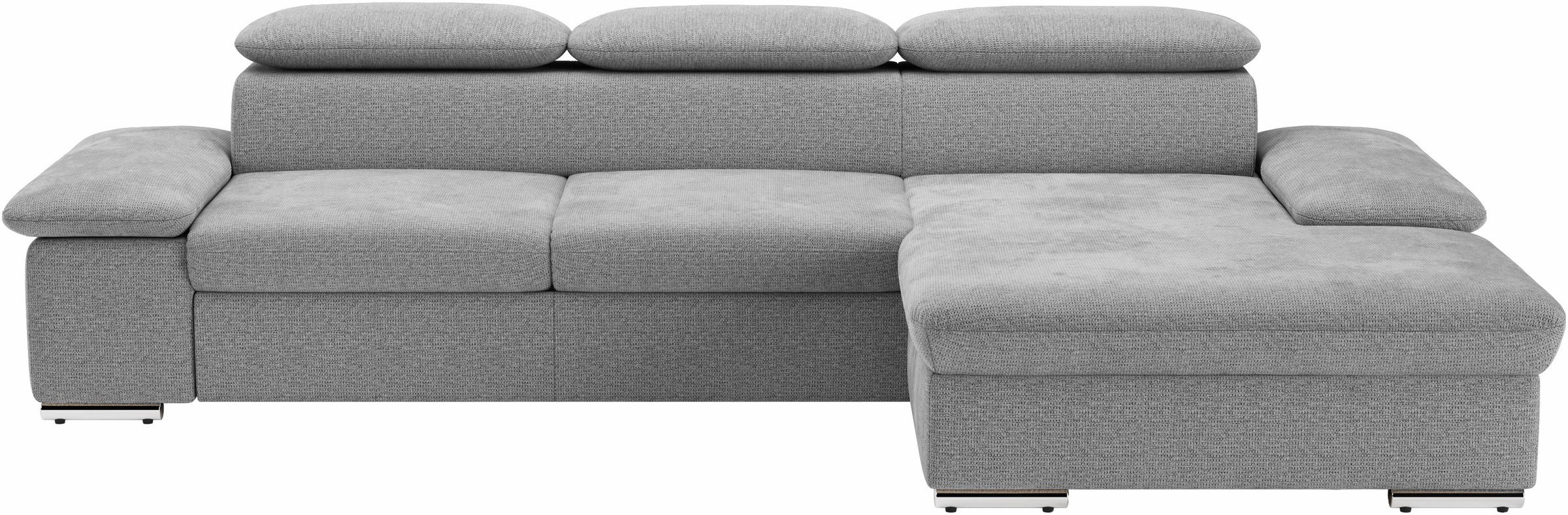 sit&more Ecksofa »Valantine L-Form«, inkl. Kopf- und Armteilverstellung, wahlweise mit Bettfunktion