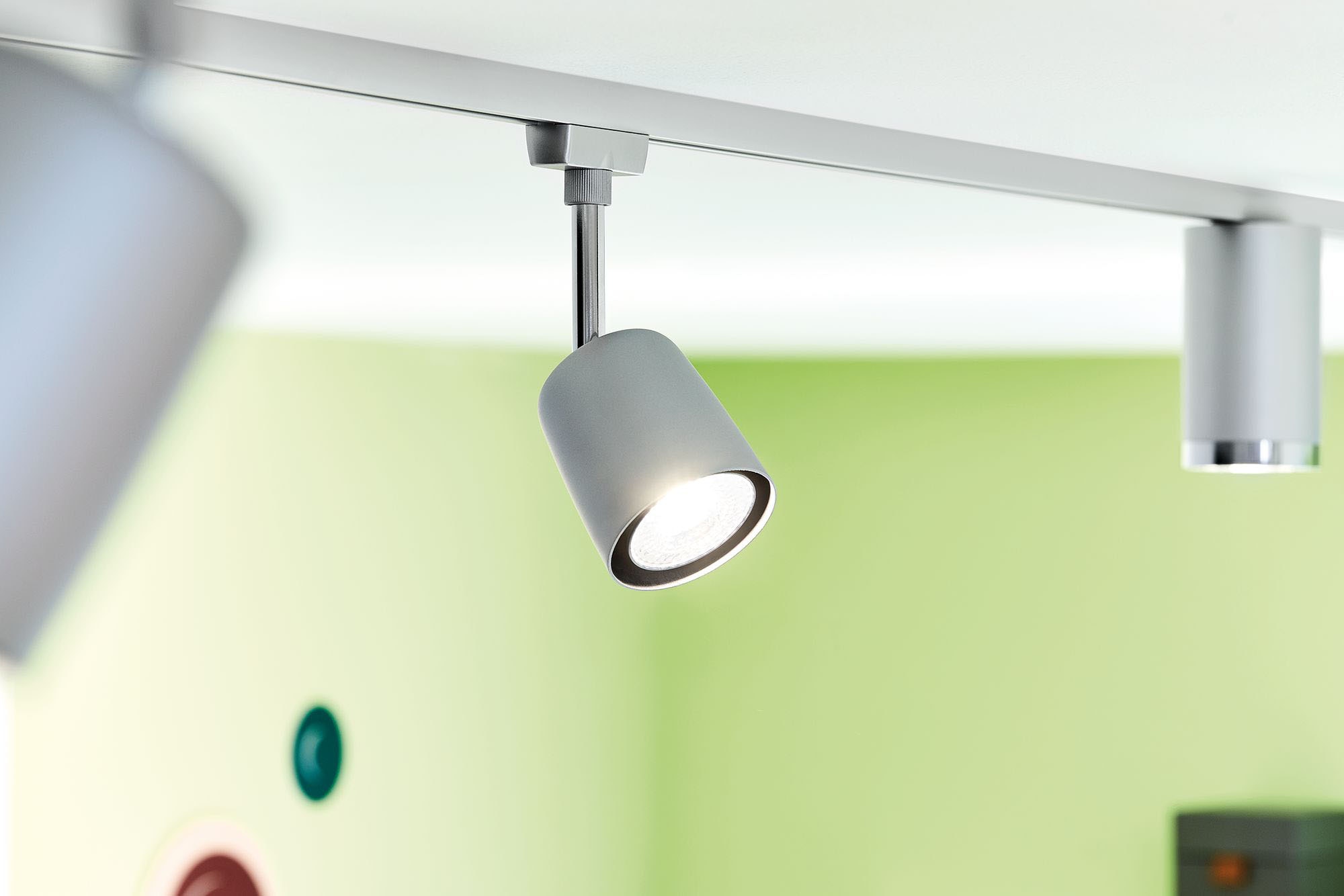 Paulmann Schienensystem-Leuchten »URail Set Cover Chrom matt GU11 max. 4x10W«, GU10