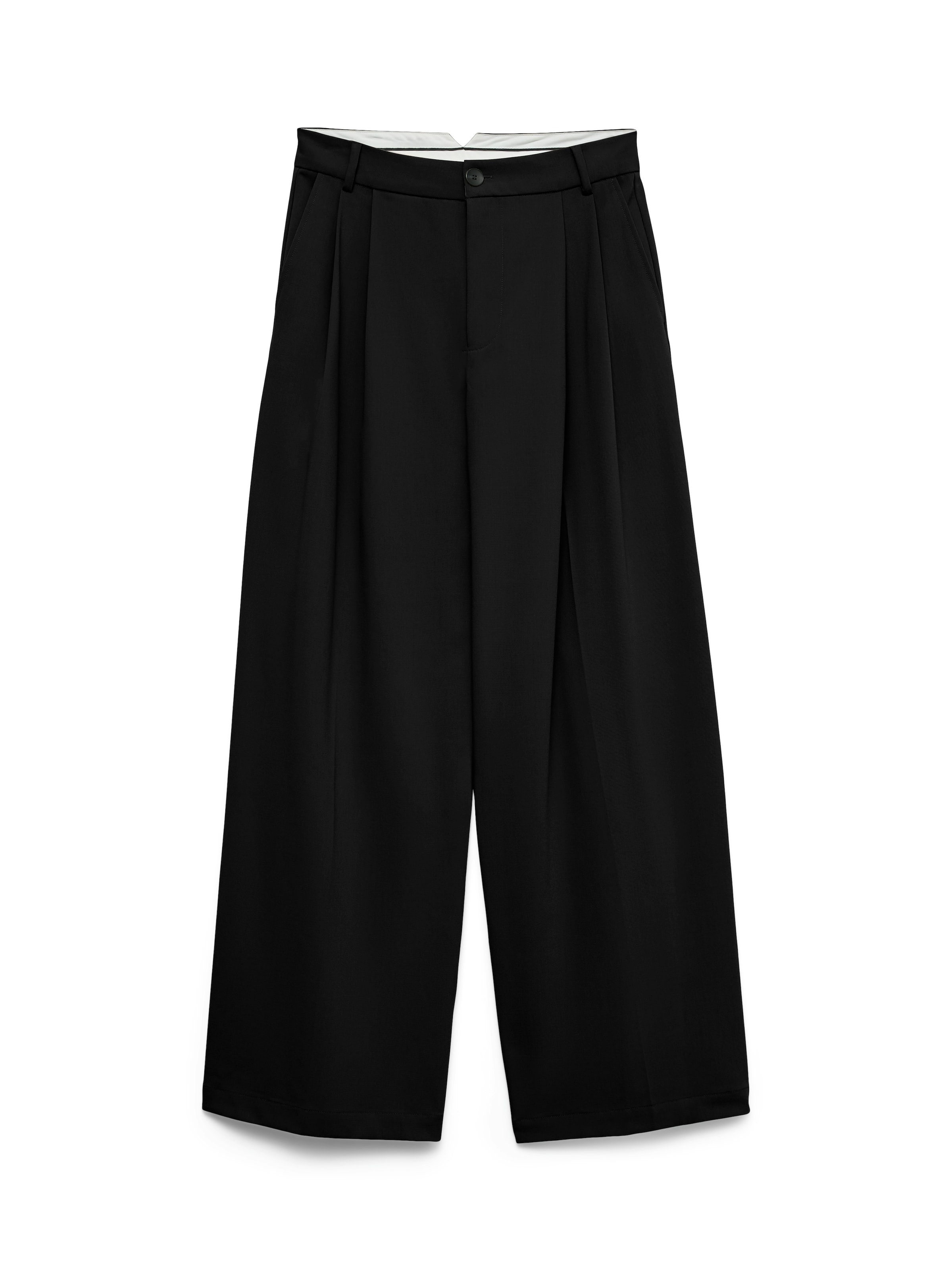 Vero Moda Anzughose »VMSTELLA MW WIDE PLEAT PANT NOOS«  Materialmix, oversize