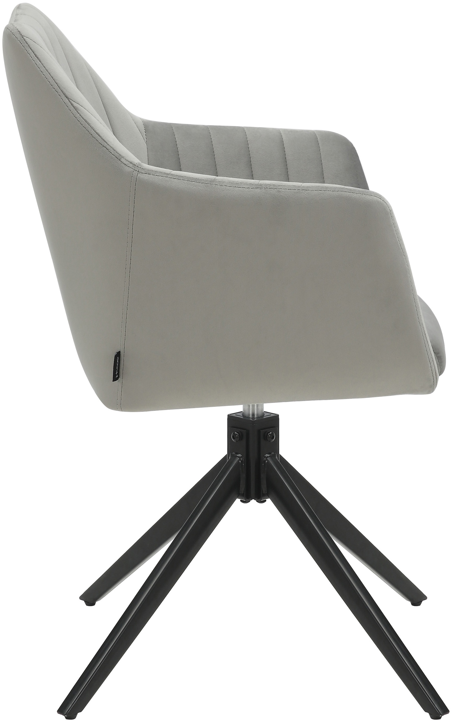 Home affaire Esszimmerstuhl »Tampa, TOPSELLER!, OTTOs Choice«, (Set), 2 St., Samtvelours, mit Drehfunktion 360 Grad