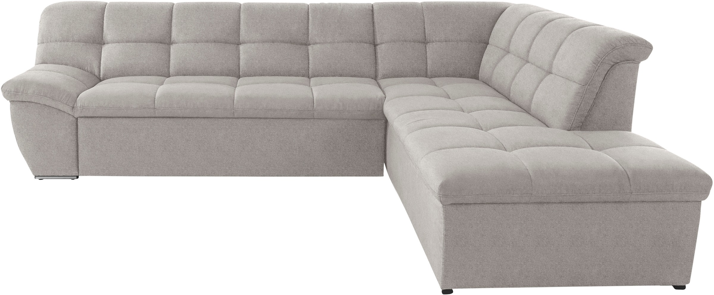 DOMO collection Ecksofa »Lagoa, moderne Sitzheftung, bequem und komfortabel günstig online kaufen