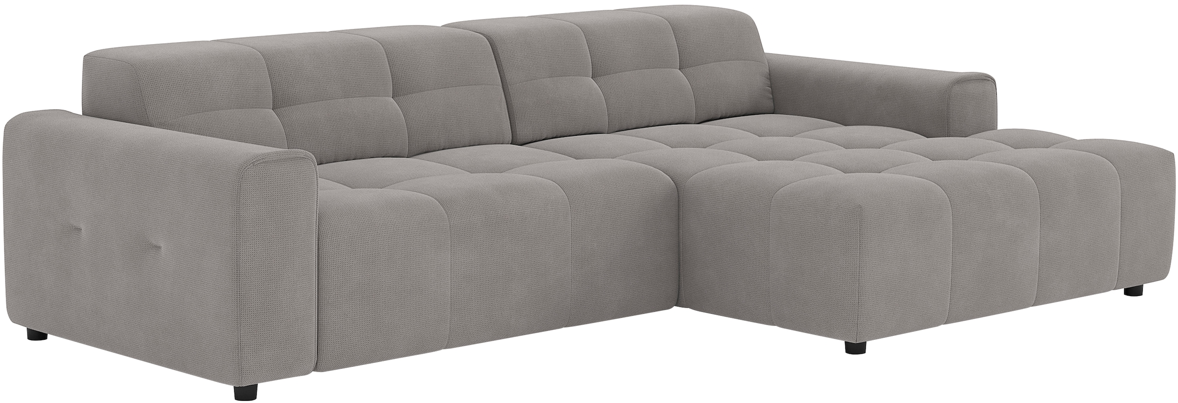 COTTA Ecksofa »Sento L-Form, Breite 280 cm, Chenille-Struktur«