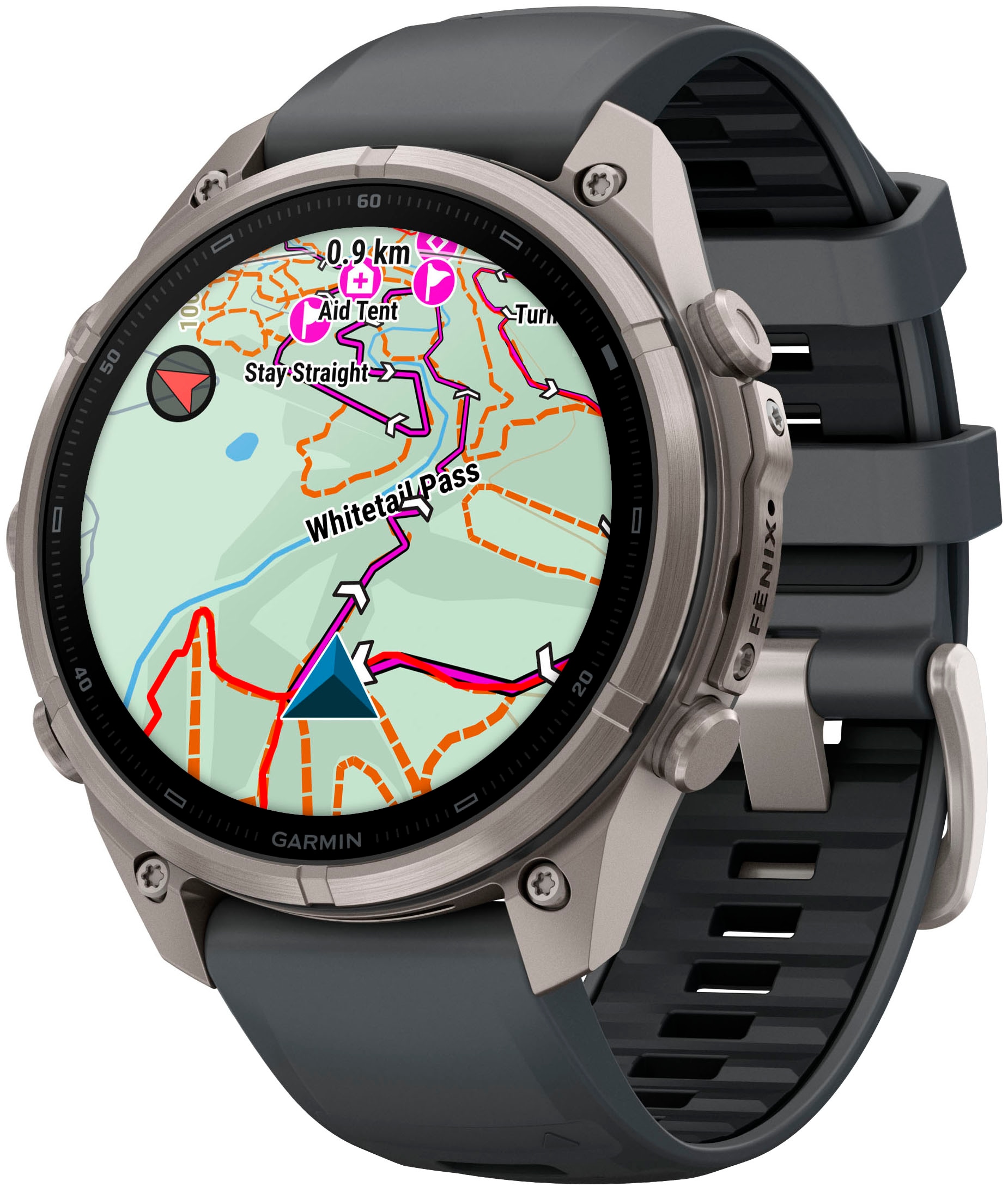 Garmin Smartwatch »Fenix 9 Pro inReach«(47) Android
