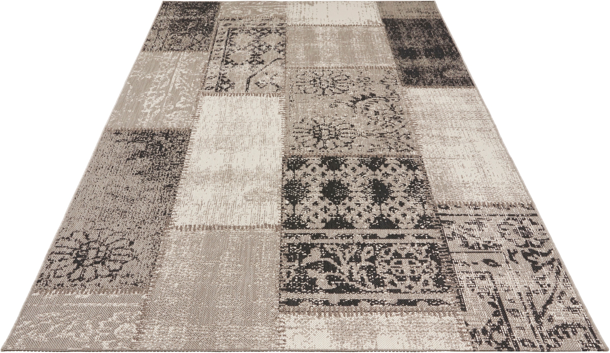 NORTHRUGS Teppich »Symi«, rechteckig, 8 mm Höhe, In- & Outdoor, Kurzflor, L günstig online kaufen