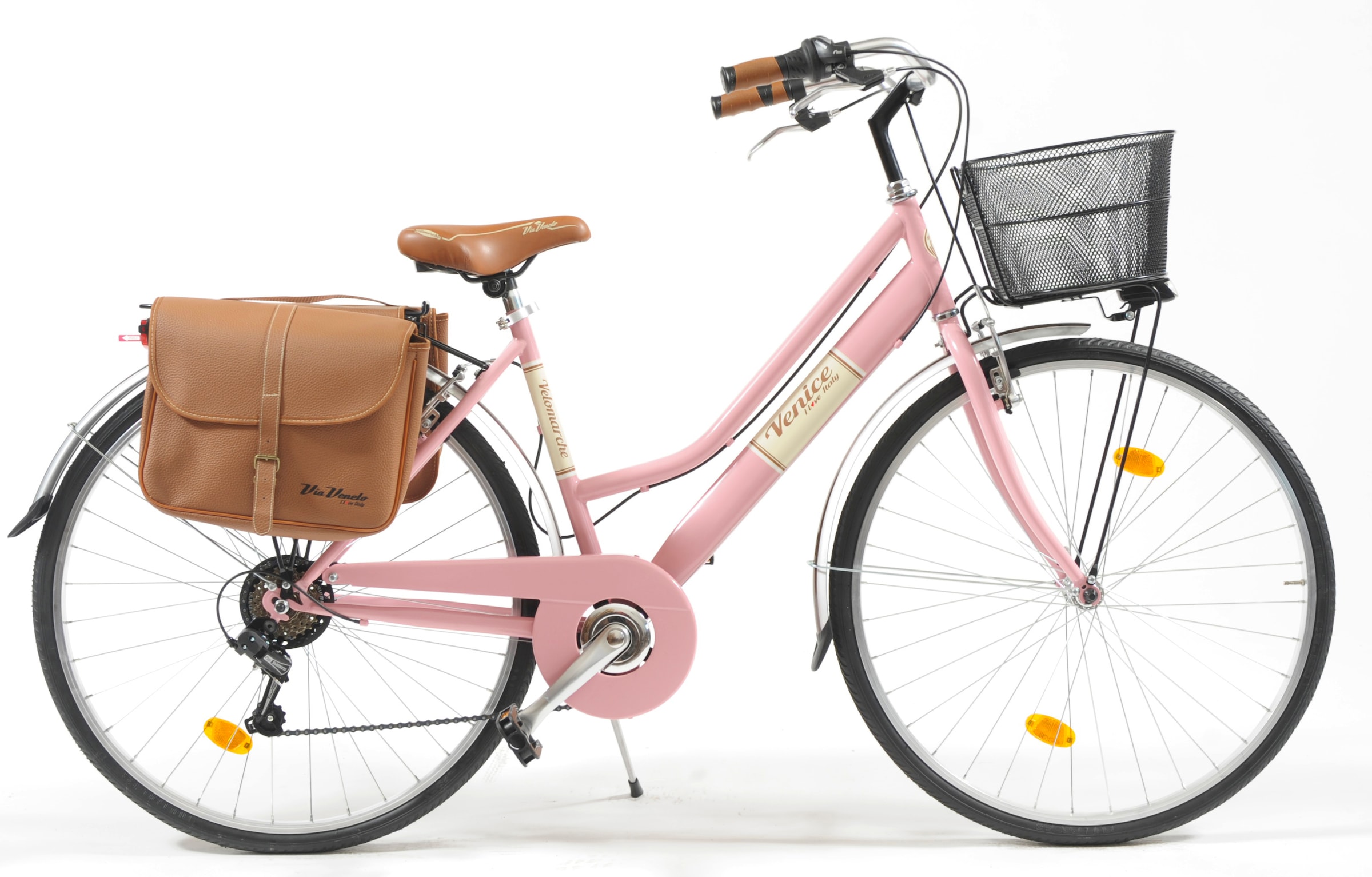 Bild von VENICE - I love Italy Cityrad »Citybike 605 Lady«, 6 Gang, Kettenschaltung, für Damen, Kettenschaltung