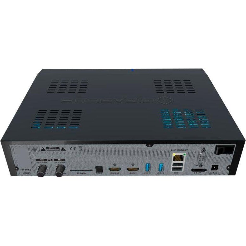 Gigablue SAT-Receiver »UltraHD (UHD) 4K Multifunktions LINUX Receiver«, (LAN (Ethernet) EPG (elektronische Programmzeitschrift)-USB PVR Ready)