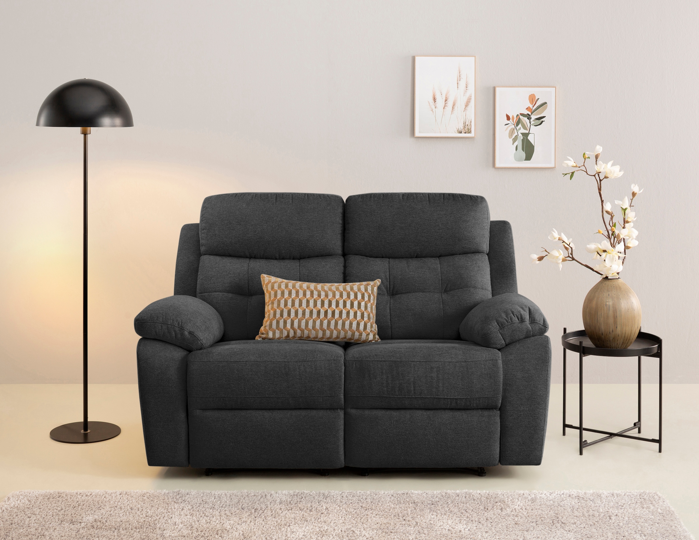 Home affaire 2-Sitzer »Lannilis«, mit manueller und elektrischer Relaxfunktion