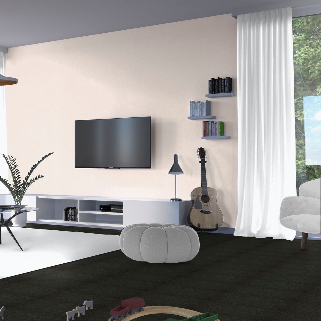 Bodenmeister Teppichboden »Jupiter, Velours - meliert, Made in Belgium«, rechteckig, 7,5 mm Höhe, Wohnzimmer, Schlafzimmer, Kinderzimmer, Breite 400/500 cm
