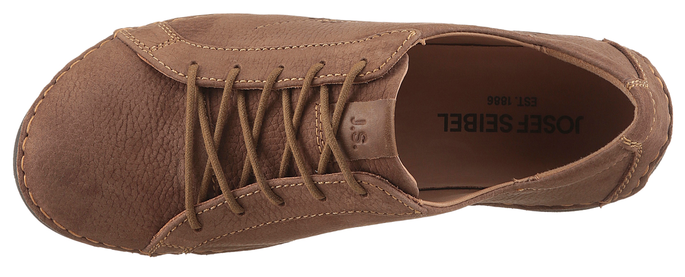 Josef Seibel Schnürschuh »Fergey 40«, Freizeitschuh, Komfortschuh mit Wechselfußbett