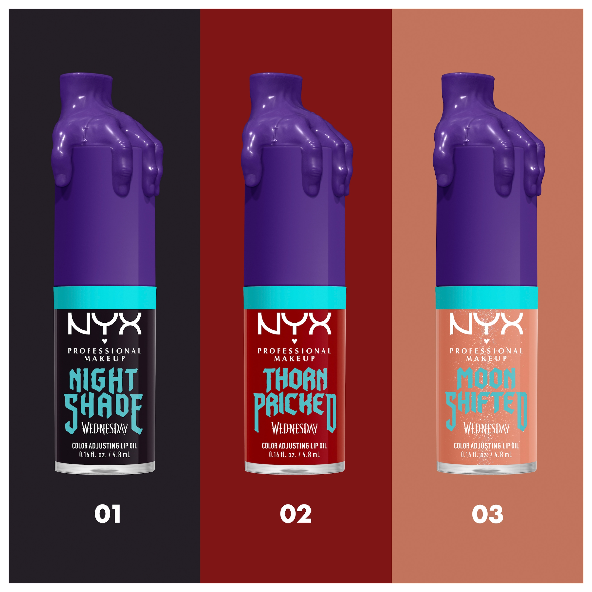 NYX Lipgloss »NYX Professional Makeup Wednesday Mystery Lip Oil«