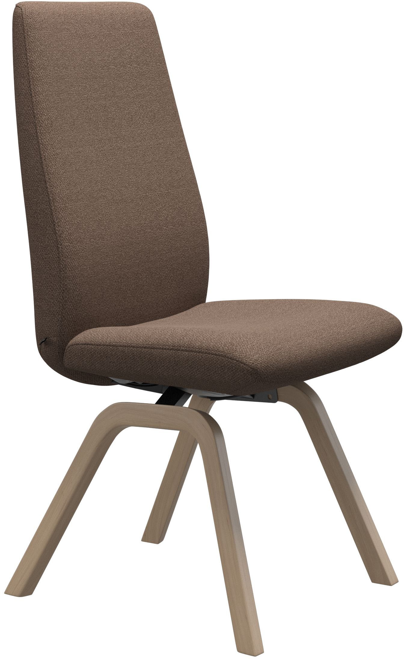 Stressless® Polsterstuhl »Laurel«, ROHLEDER Stoff Q2 FARON, High Back, Größe L, mit schräggestellten Beinen in Eiche natur