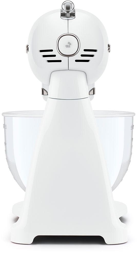 Smeg Küchenmaschine »SMF13WHEU Weiß«, Glasrührschüssel mit ergonomischem Griff
