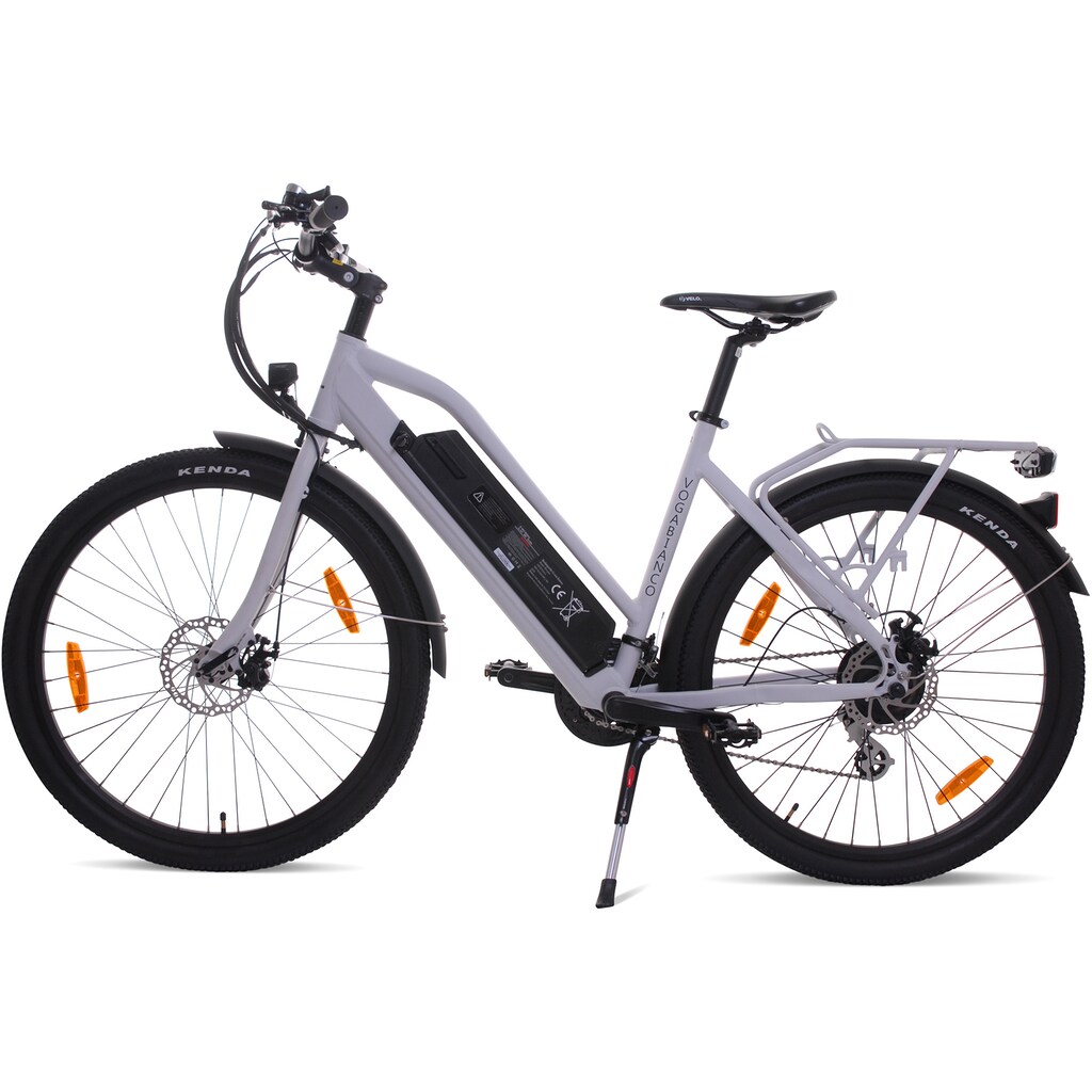 LLobe E-Bike »Voga Bianco«, 21 Gang, Shimano, Heckmotor 250 W