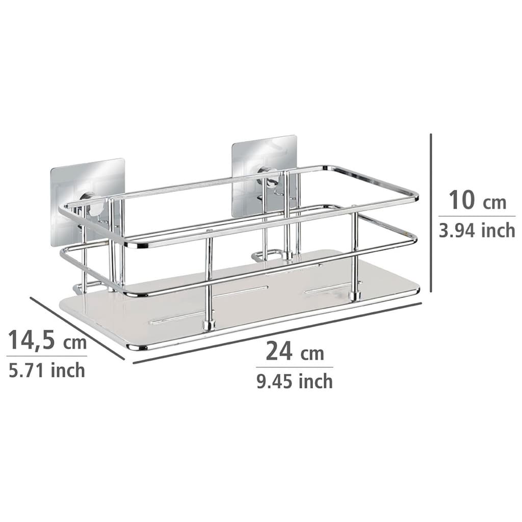 WENKO Duschablage »Turbo-Loc Quadro«