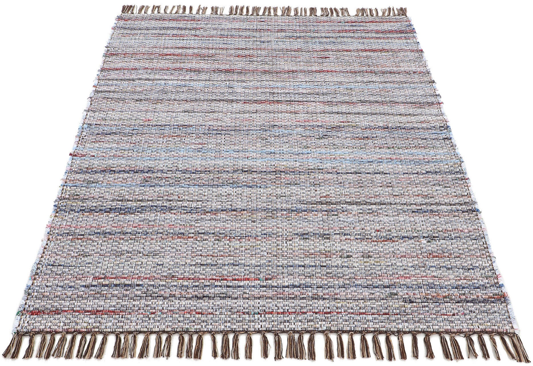 carpetfine Teppich »Kelim Chindi, Wendeteppich«, rechteckig, 6 mm Höhe, han günstig online kaufen