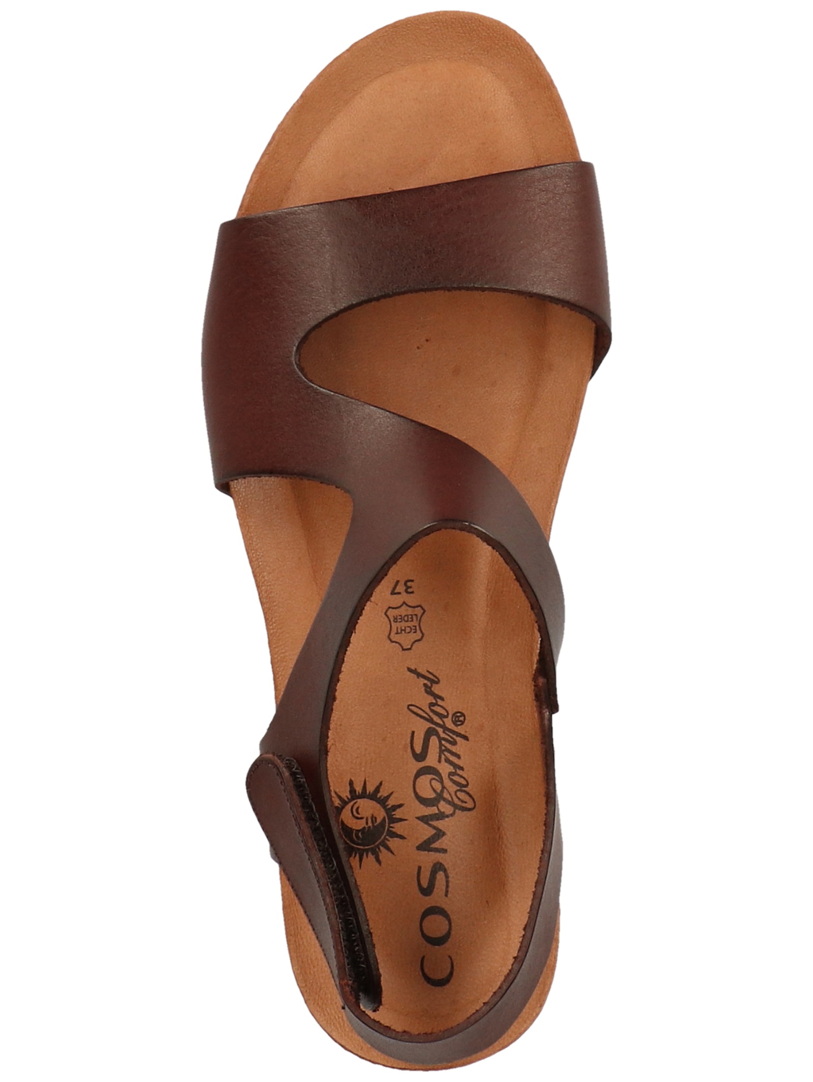 COSMOS Comfort Keilsandalette »COSMOS Comfort Sandalen Leder«
