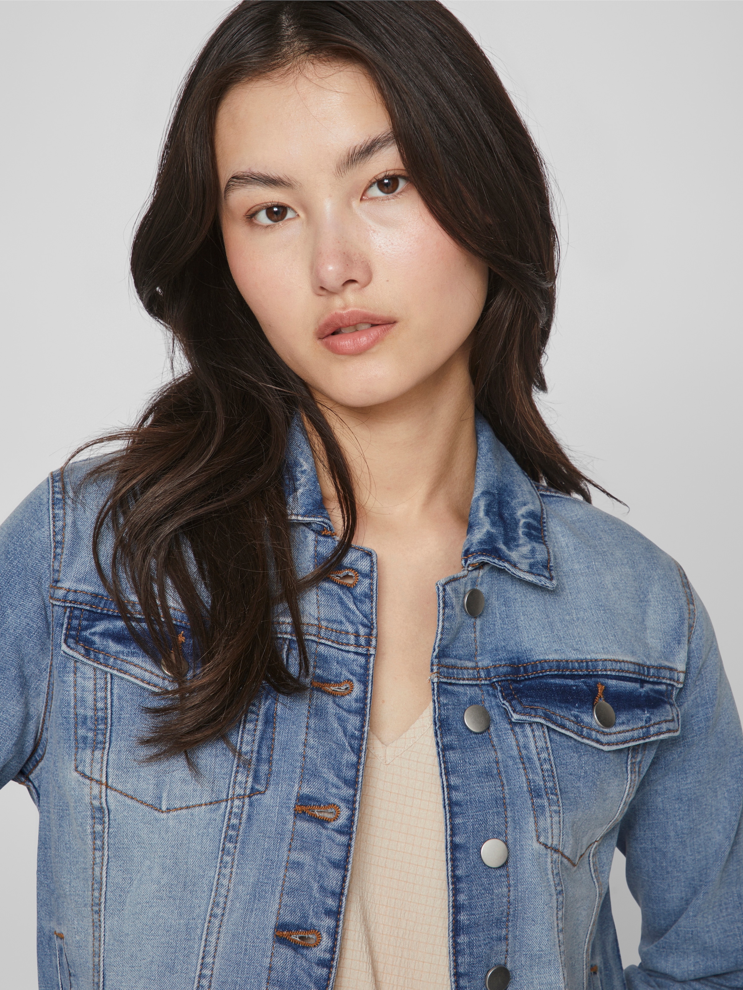 Vila Jeansjacke »VISHOW NEW L/S DENIM JACKET - NOOS«