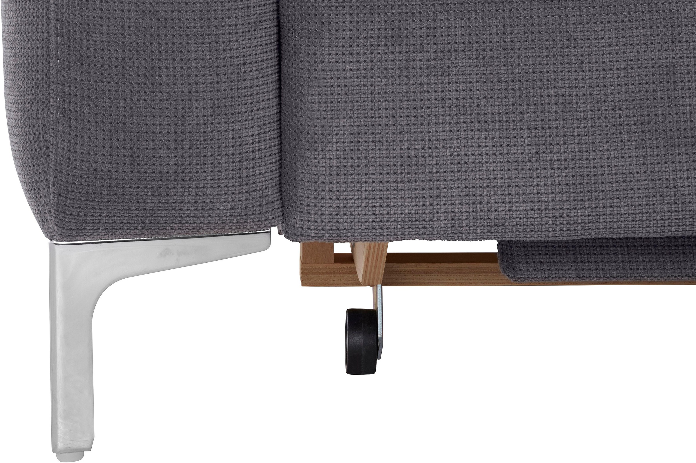 COTTA Ecksofa »Sammy L-Form«, mit Kopfteilverstellung, wahlweise mit Bettfunktion & Bettkasten