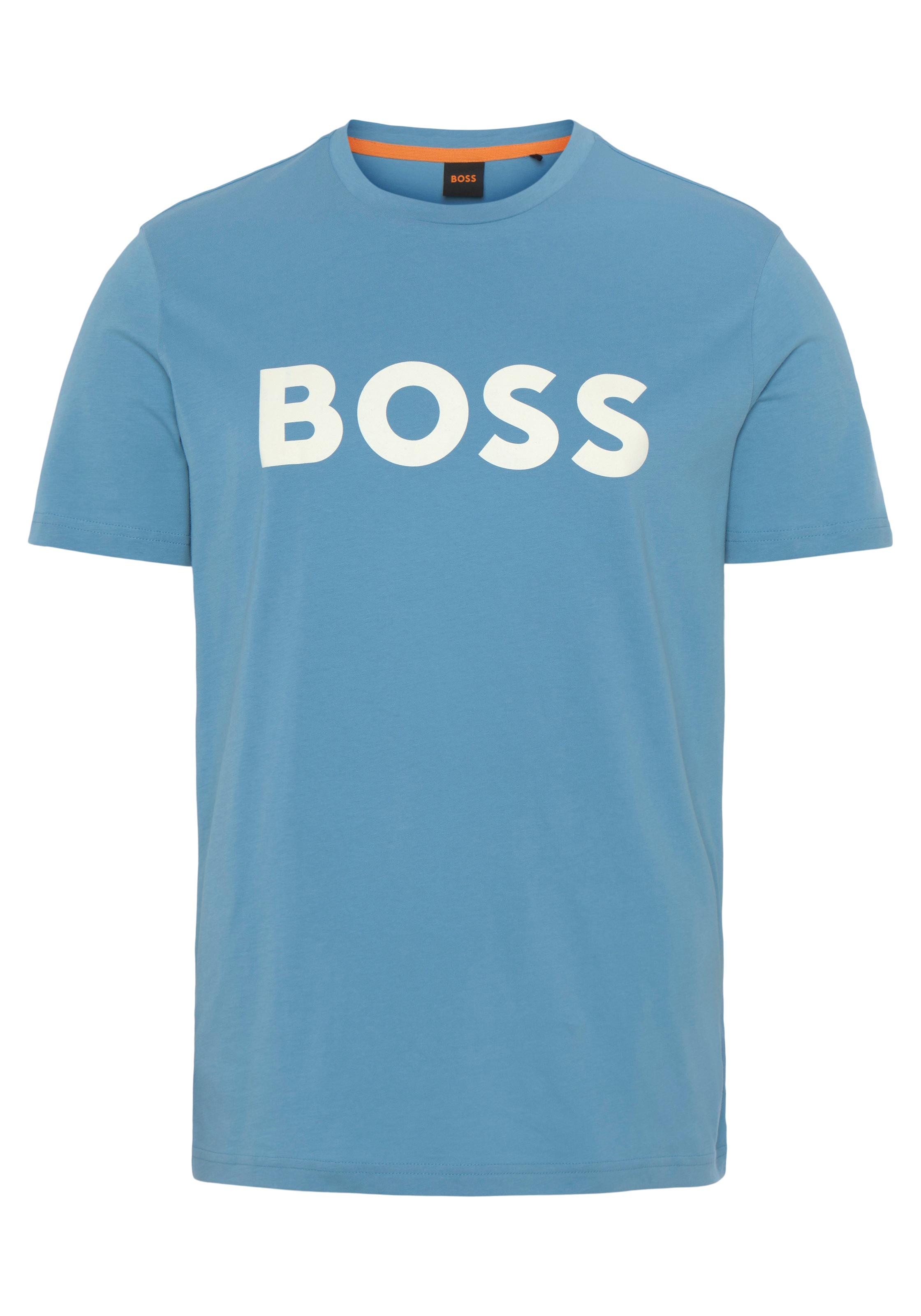 BOSS ORANGE »Thinking 10246016 großem Brust mit Druck BOSS online 1 01«, der bei T-Shirt auf
