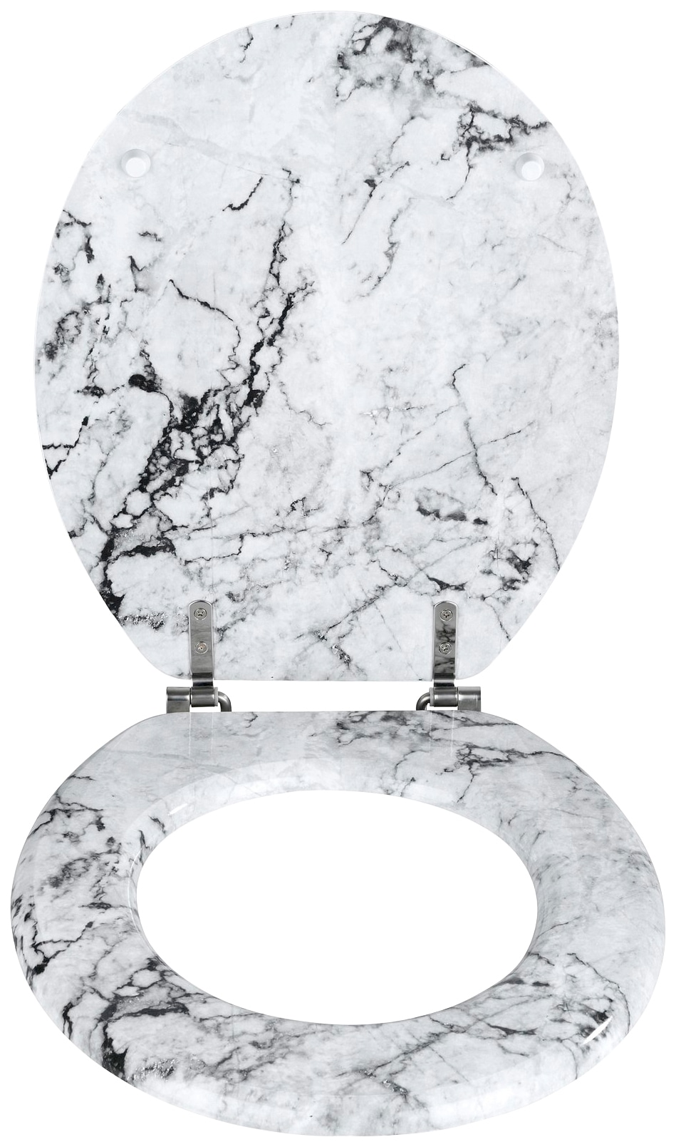 WENKO WC-Sitz »Onyx«, (1 St.), MDF