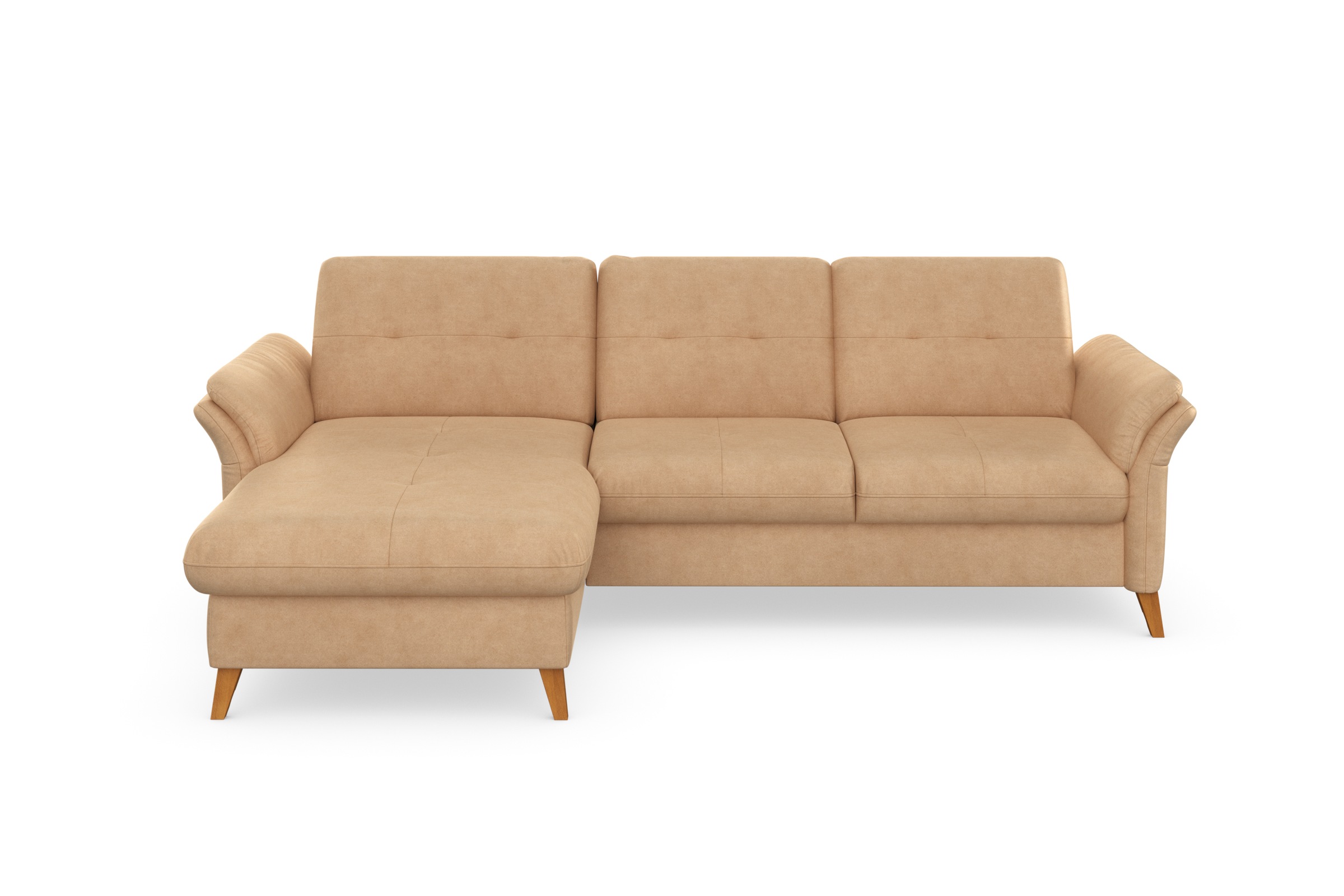 sit&more Ecksofa »Göteborg«, Sitztiefenverstellung und Federkern, wahlweise mit Bettfunktion