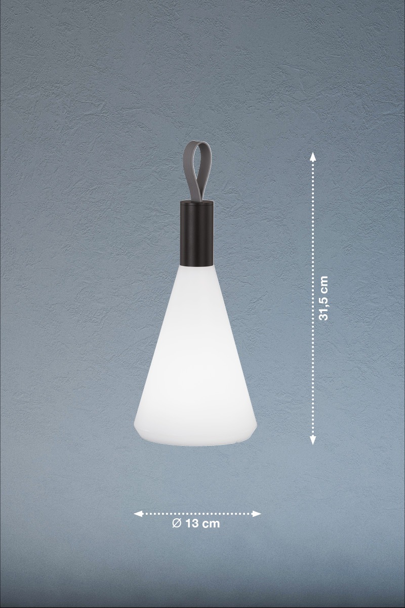 easy! BY FHL Außen-Tischleuchte »Prian«, 1 flammig, Leuchtmittel LED-Modul | LED fest integriert, lange Leuchtdauer