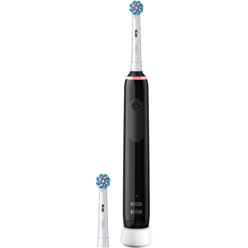 Oral-B Elektrische Zahnbürste »3 3000«, 2 St. Aufsteckbürsten