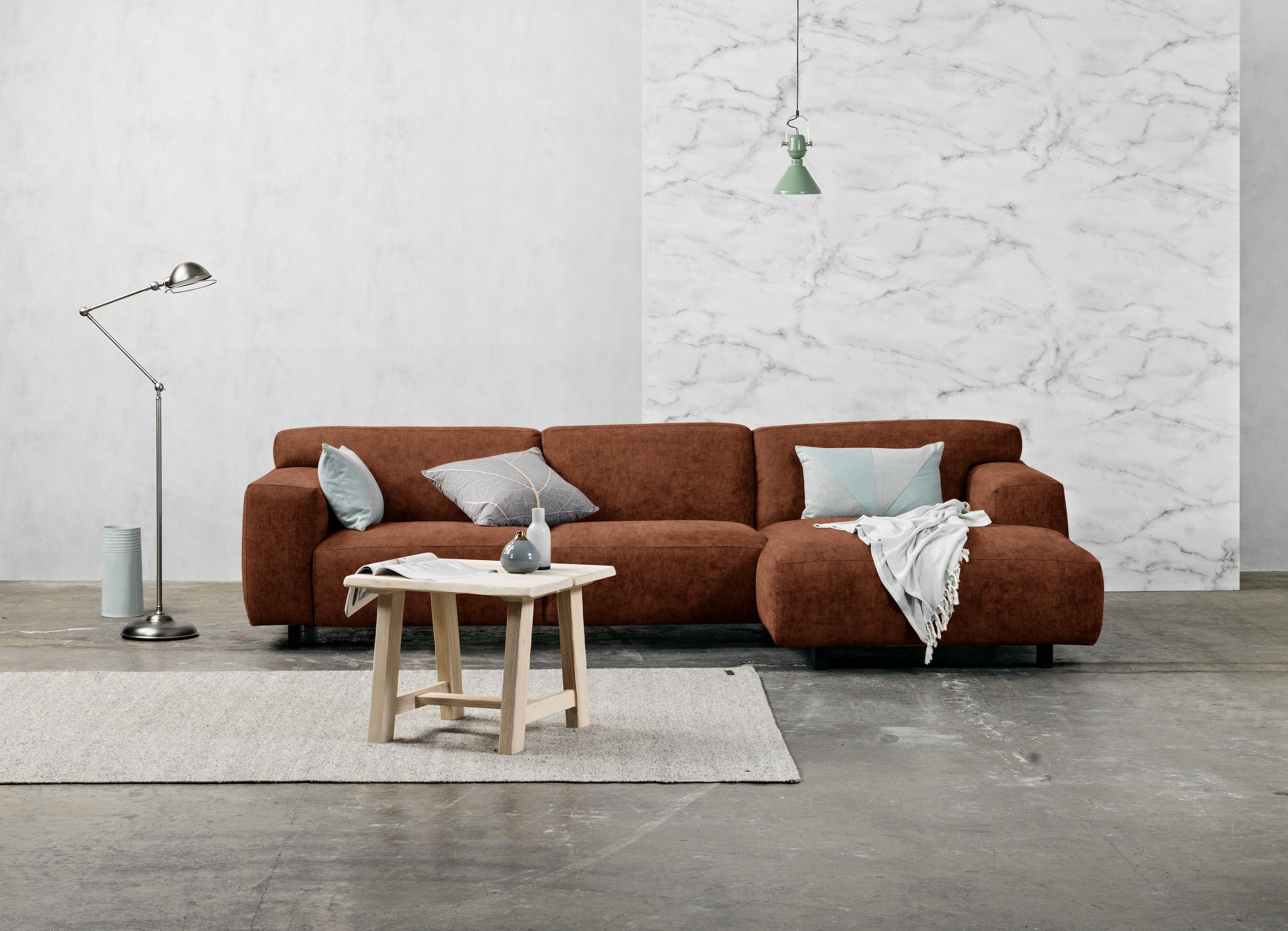 furninova Ecksofa "Vesta, modern und sehr bequem, tolle Detailverarbeitung, günstig online kaufen