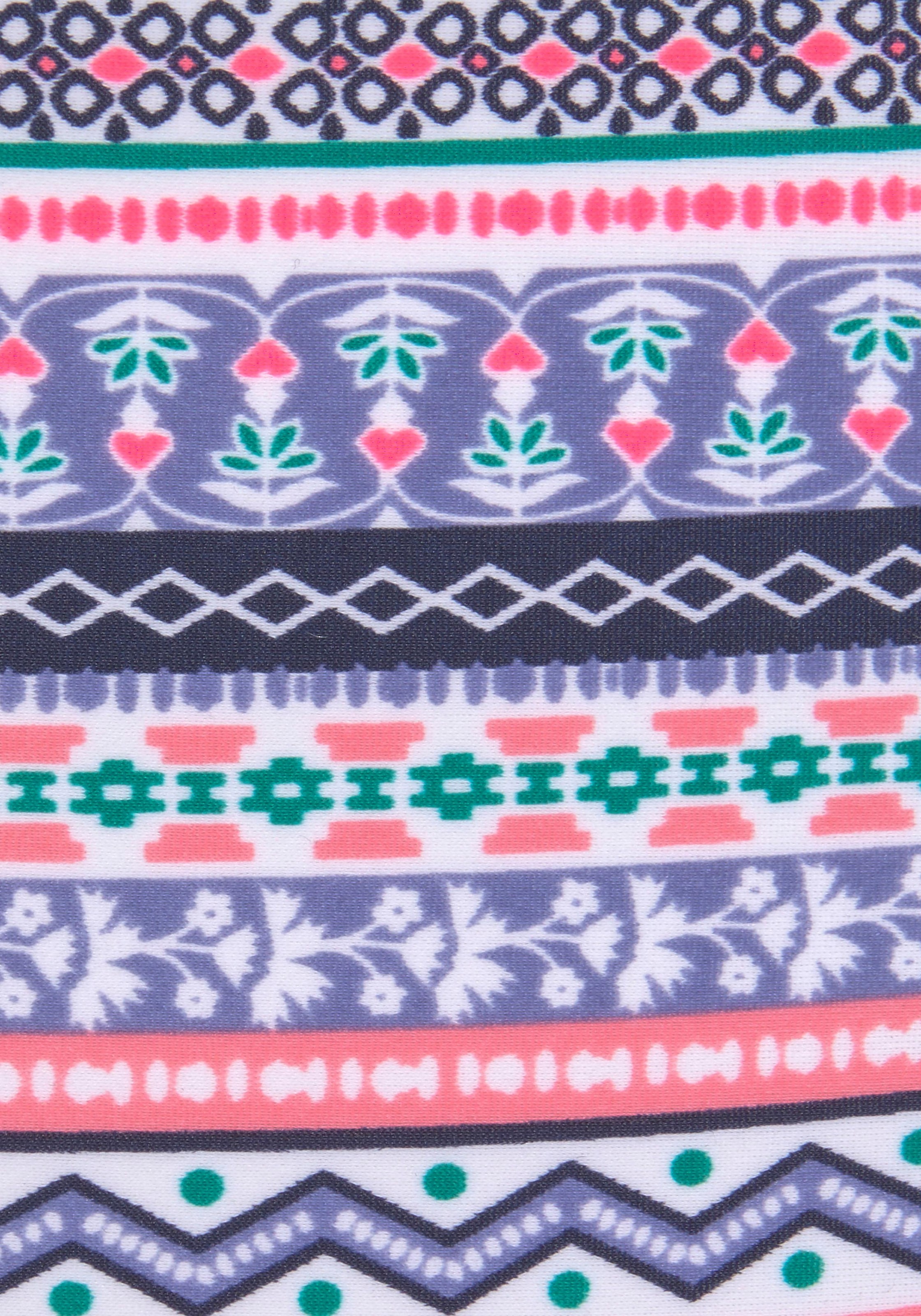 s.Oliver Bikini-Hose »Barcelona«, mit modischem Print, Mix-Kini