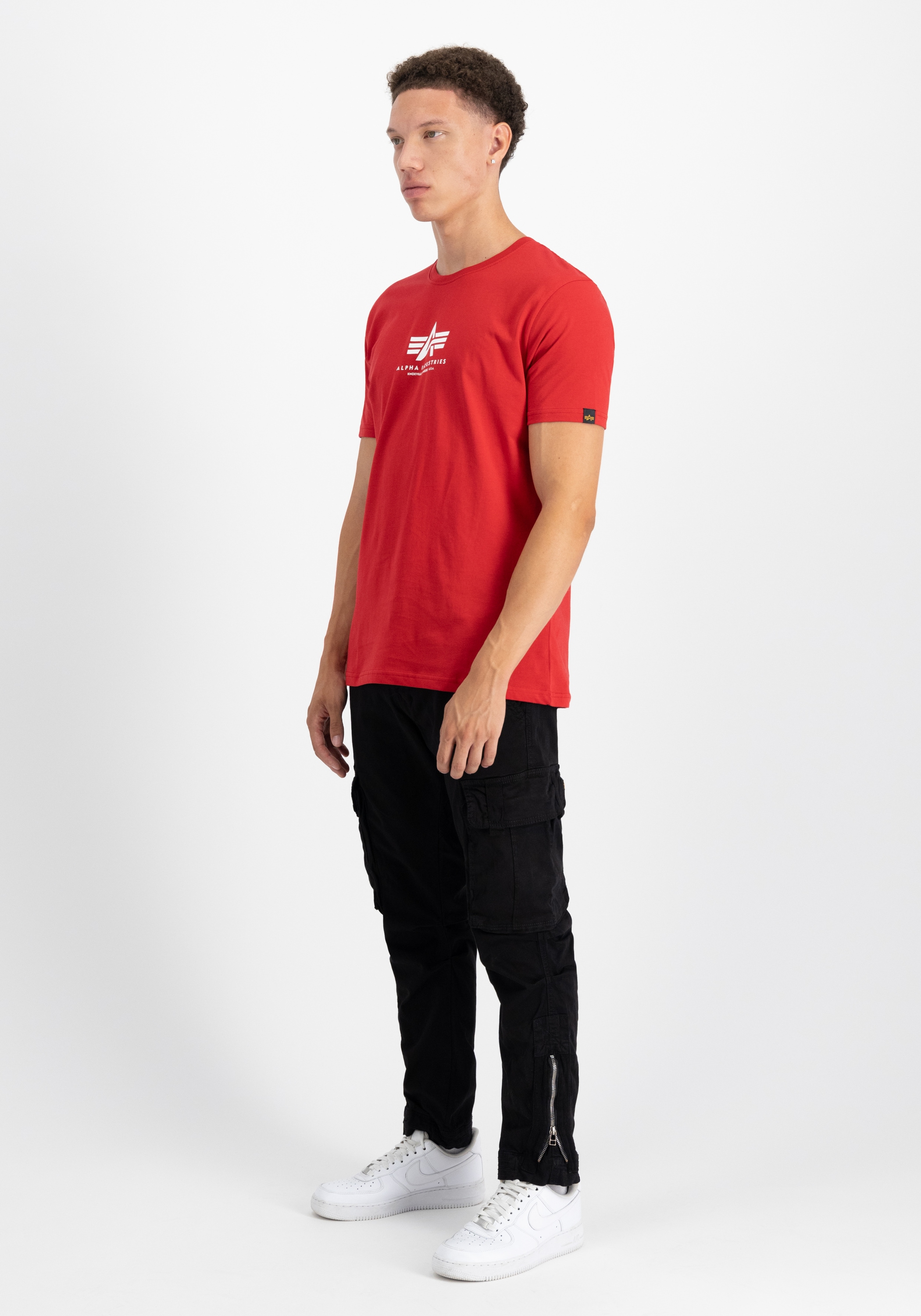 Alpha Industries T-Shirt »Alpha Industries Men - T-Shirts Basic T Mid Logo«