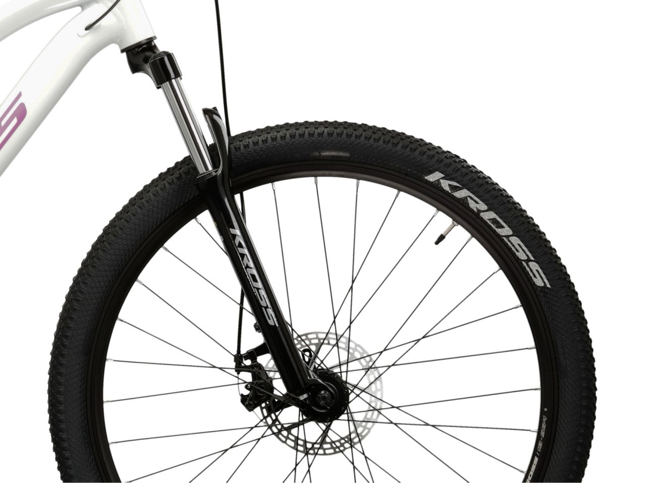 Kross Mountainbike »KROSS Mountainbike Hardtail 27,5" LEA 3.0 weiß 16 Gänge« 16 Gang Shimano ACERA M3020 Schaltwerk Kettenschaltung