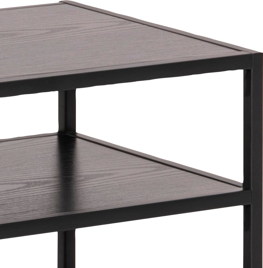 ACTONA GROUP TV-Schrank, Metallgestell im Industrie-Look, 3 Einlegeböden, Breite 120 cm