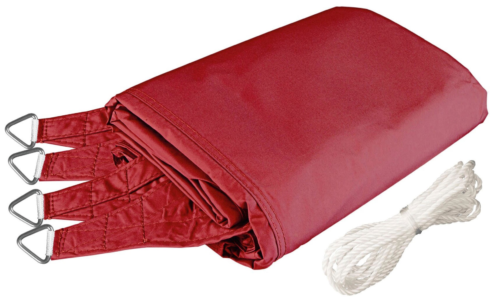 Windhager Sonnensegel »Capri Rechteck« 3x4m, rot