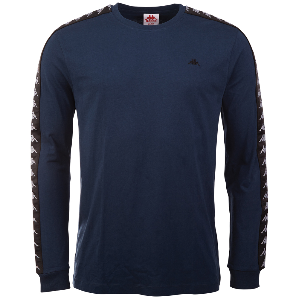 Langarmshirt, mit hochwertigem Jacquard Logoband