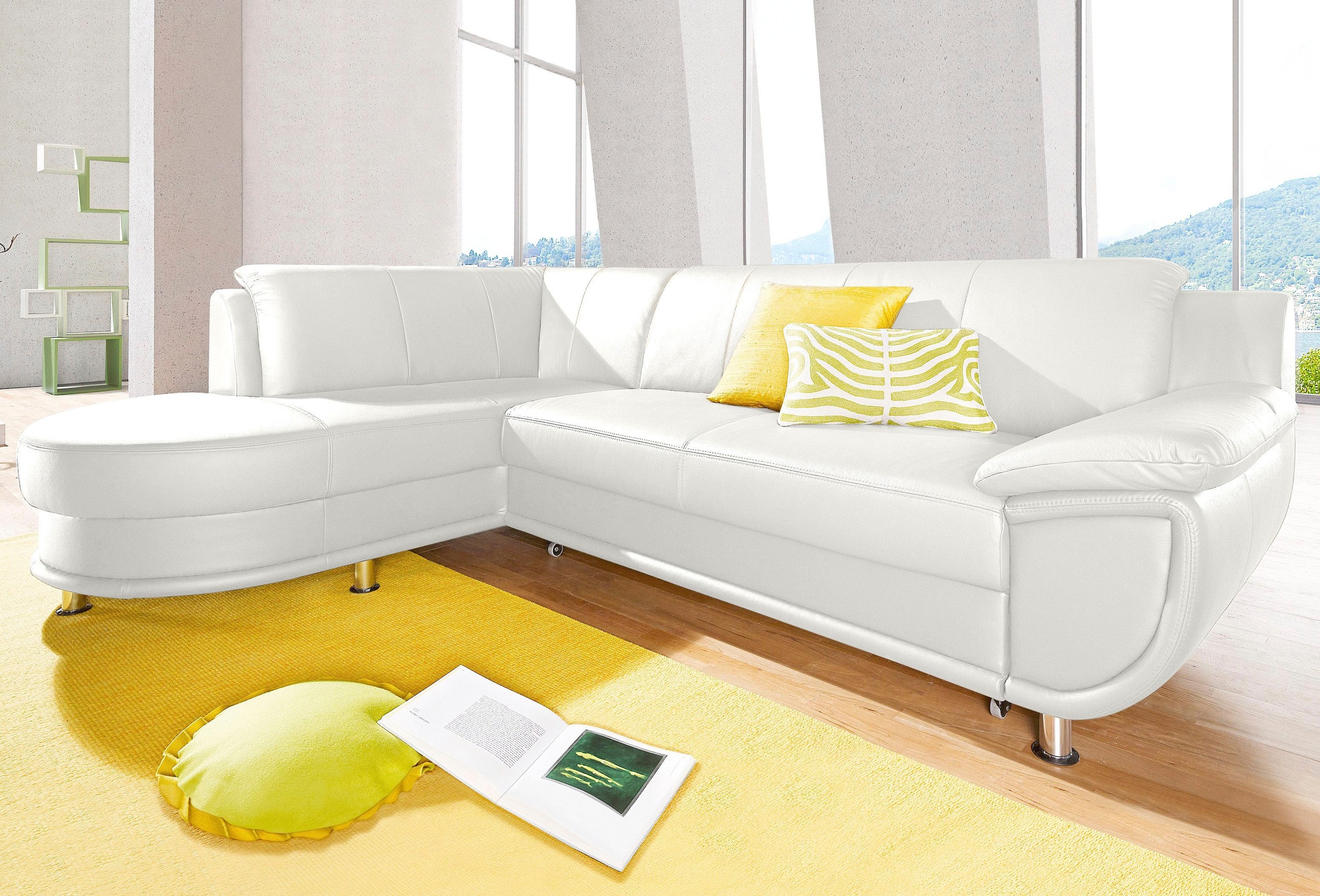 TRENDMANUFAKTUR Ecksofa »Rondo, zeitlos und elegant, OTTOs Choice, bequem, günstig online kaufen