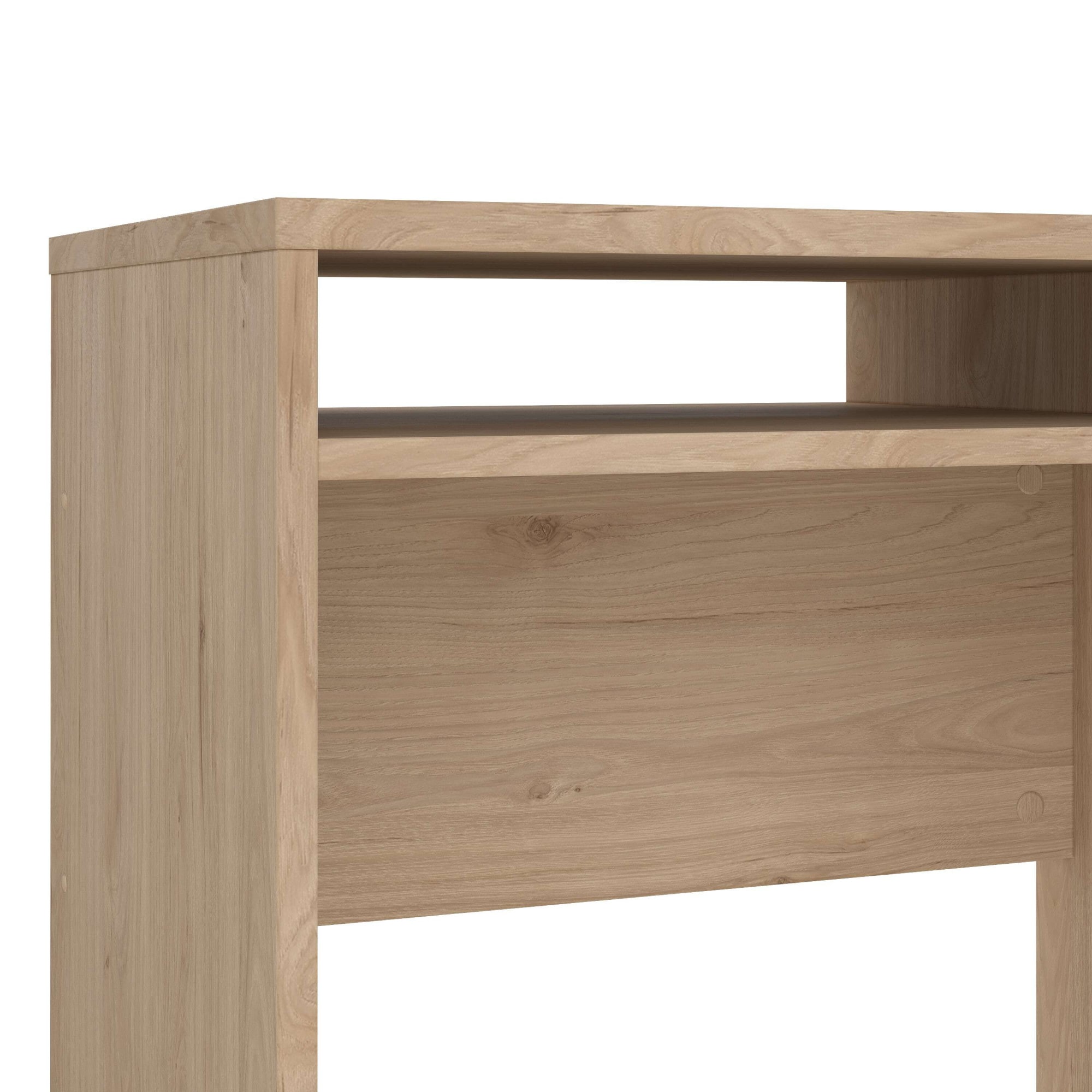 INOSIGN Schreibtisch »Funktion Plus, Arbeitstisch, Bürotisch«, Computertisch mit 1 Tür und 1 Schublade, 2 offene Fächer Breite 110 cm