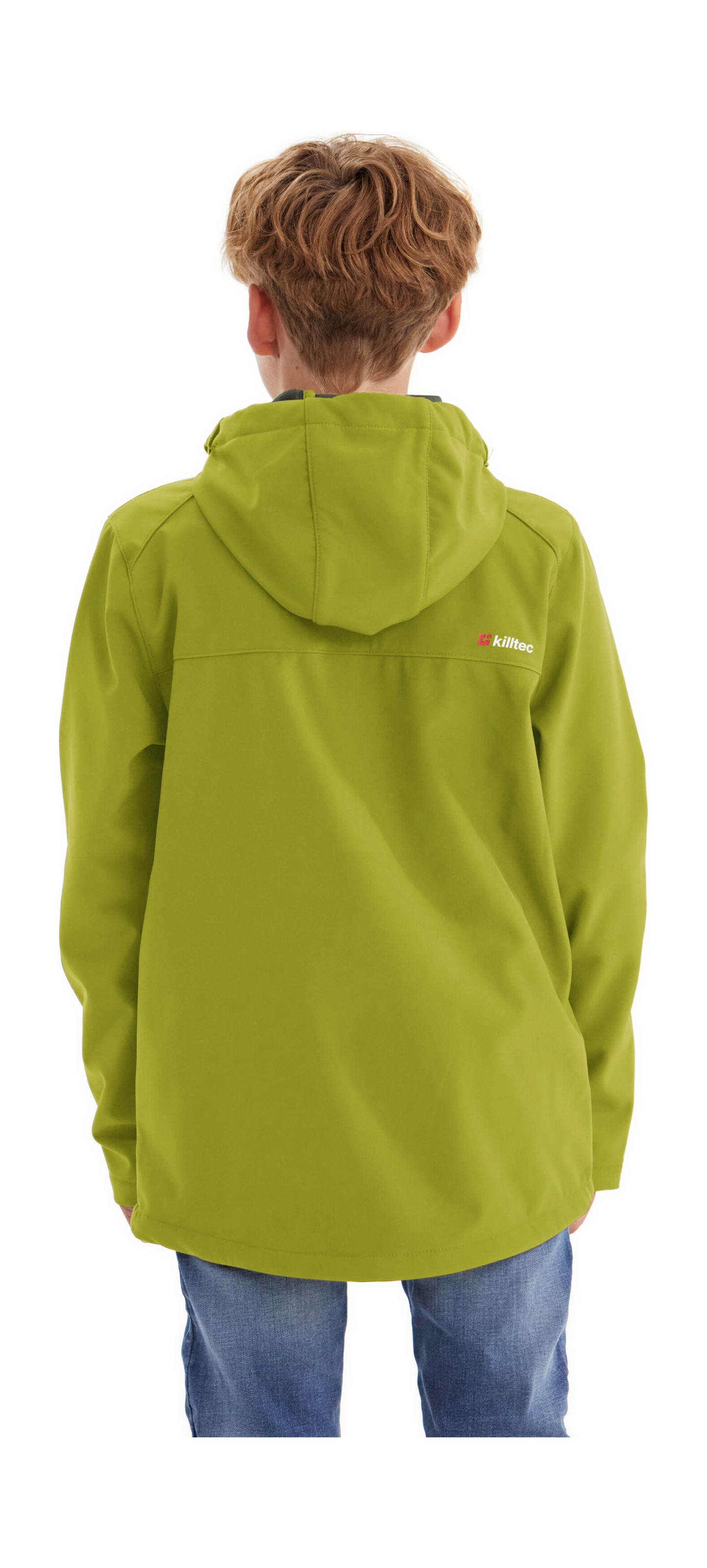 Killtec Softshelljacke »Boys Softshelljacke« Wasserabweisende Softshelljacke mit Kapuze, Fleece