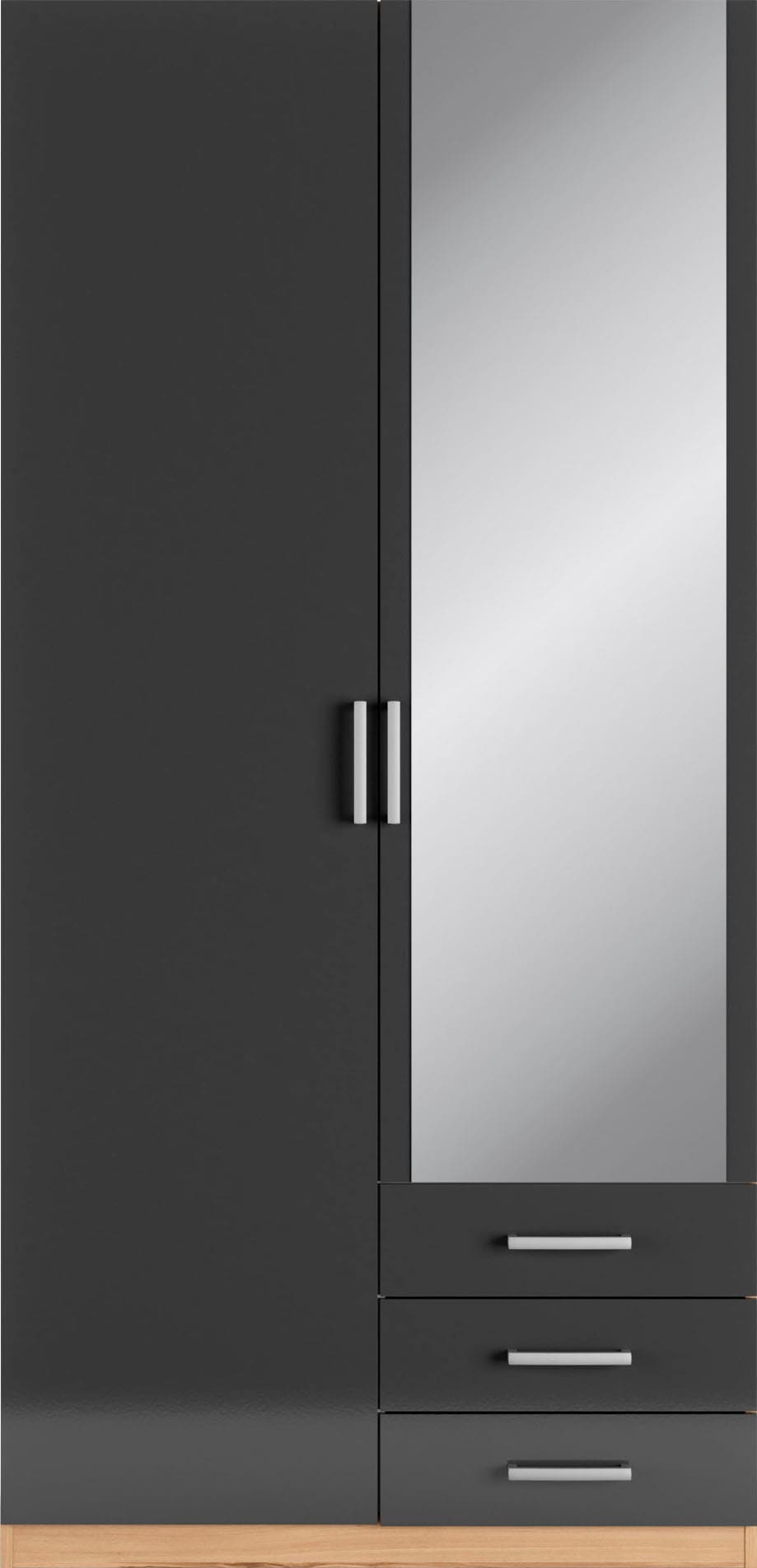 priess Kleiderschrank »Amsterdam«, mit oder ohne LED-Beleuchtung