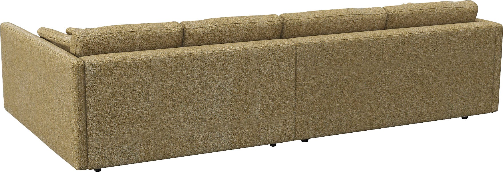 FLEXLUX Ecksofa »Lovane«, Weich & anschmiegsam, große Sitztiefe auf Kaltschaum, Dekokissen inkl.