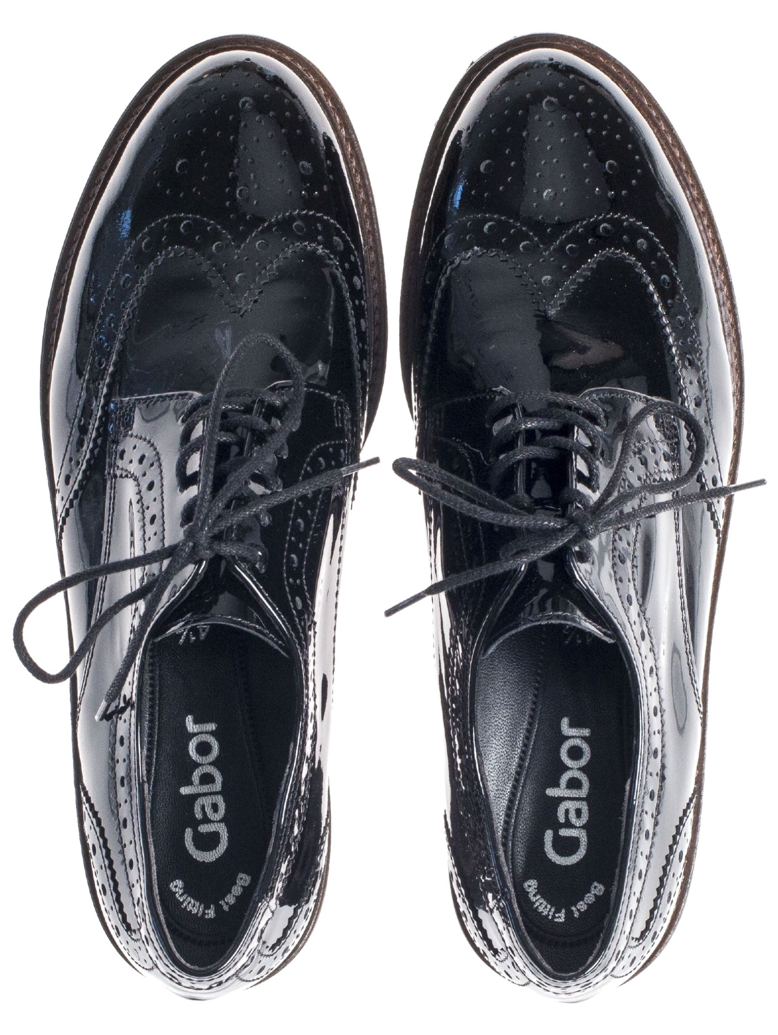 Gabor Schnürschuh »Gabor Halbschuhe Nappaleder«
