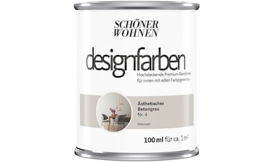 SCHÖNER WOHNEN-Kollektion Wand- und Deckenfarbe »Designfarben«, (1), 100 ml,... kaufen