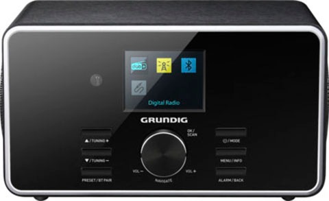 GRUNDIG Digitalradio (DAB+) »DTR 4500« (Bluetooth Digitalradio (DAB+) FM-Tuner mit RDS 10 W) schwarz