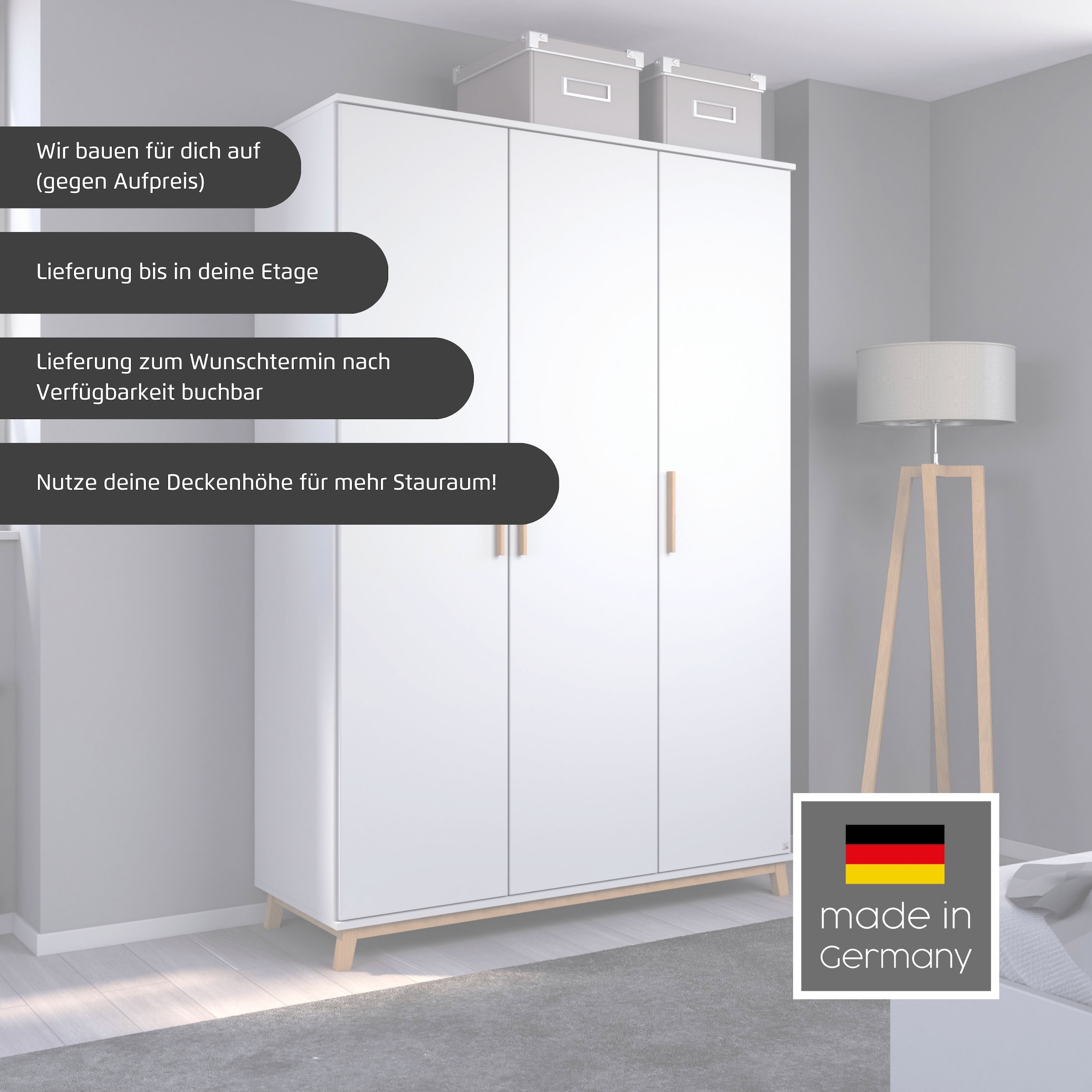 rauch Drehtürenschrank »Carlsson«