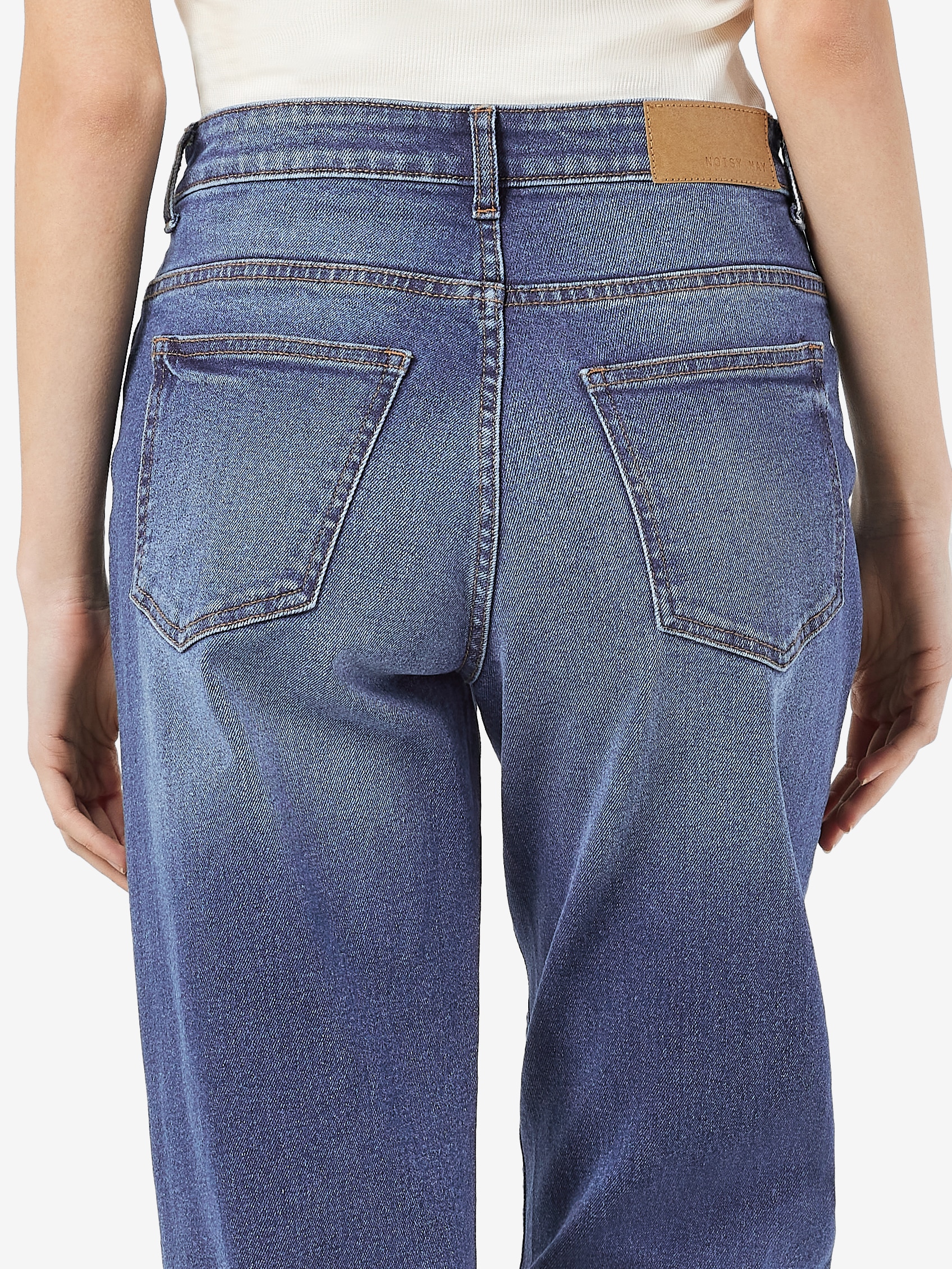Noisy may Weite Jeans »NMYOLANDA NW WIDE JEANS AZ308MB FWD NOOS«, extra lang