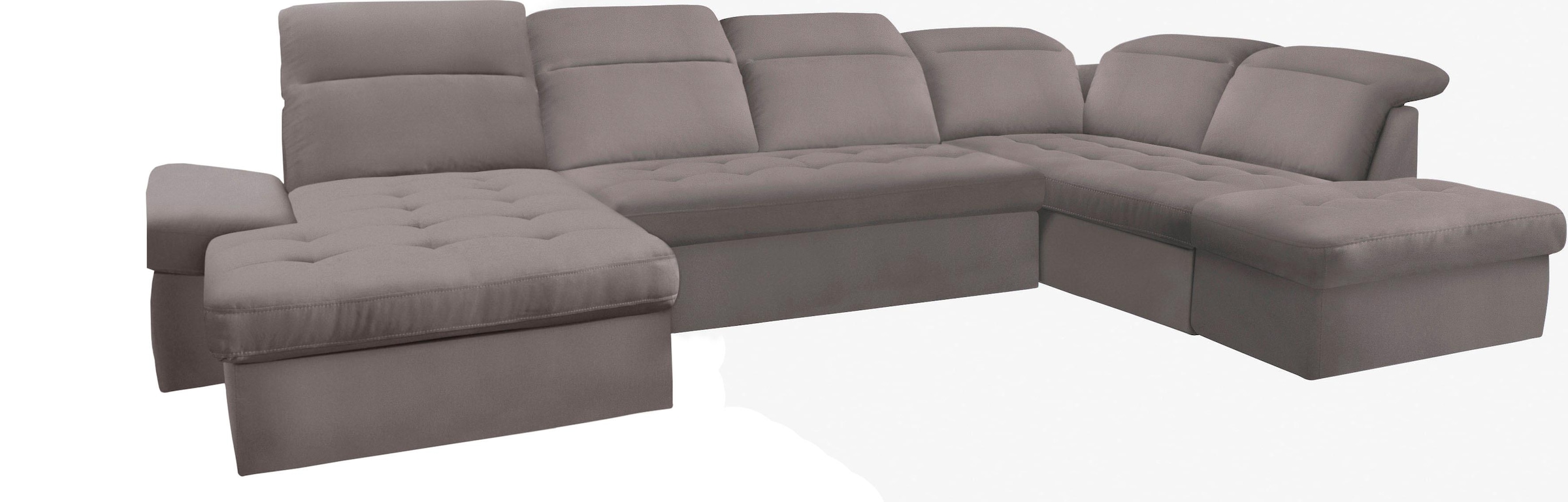 sit&more Wohnlandschaft »Stardust U-Form«, inklusive Kopfteilverstellung und Armlehnenfunktion