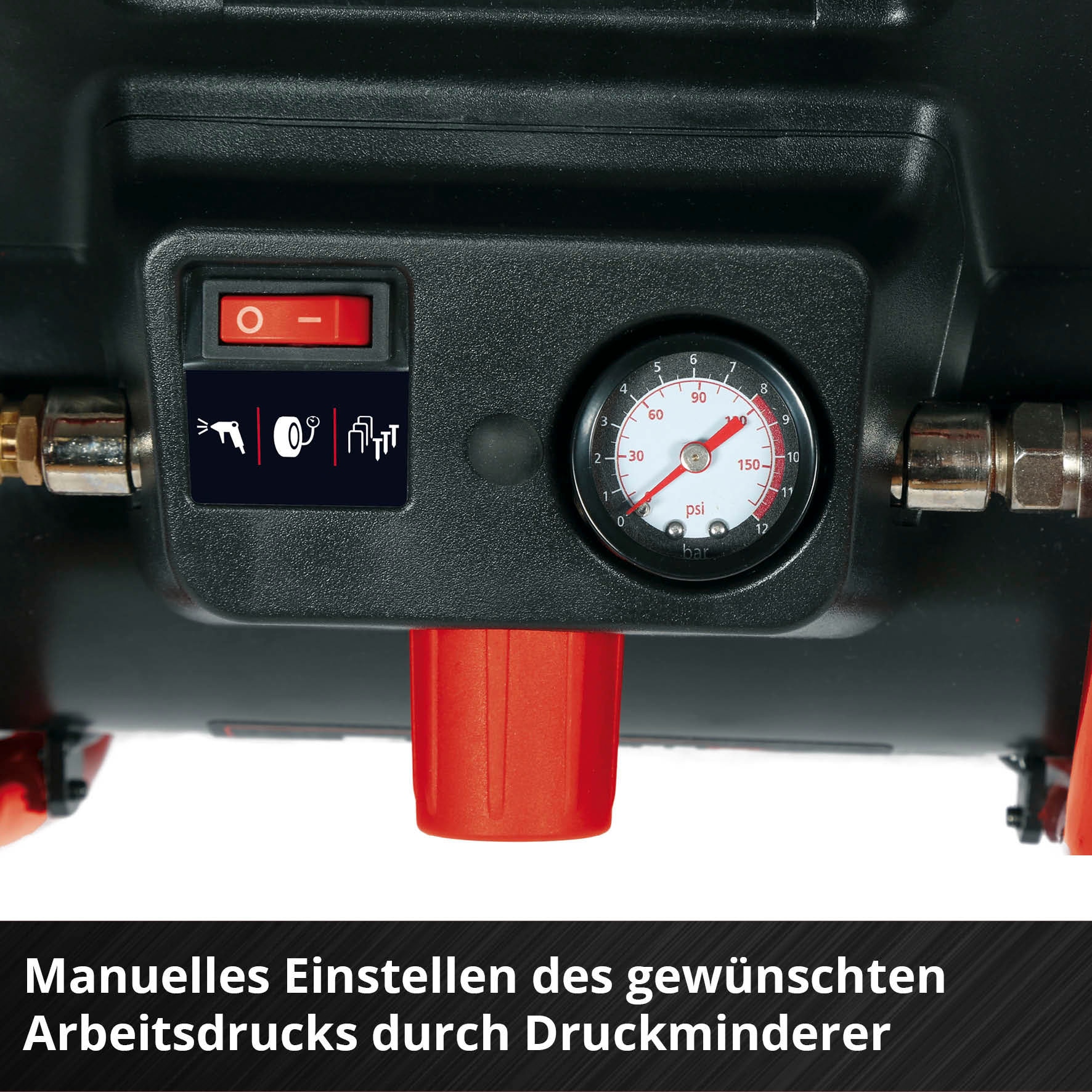 Einhell Kompressor »Power X-Change TE-AC 36/150 Li OF-Solo«, ohne Akku