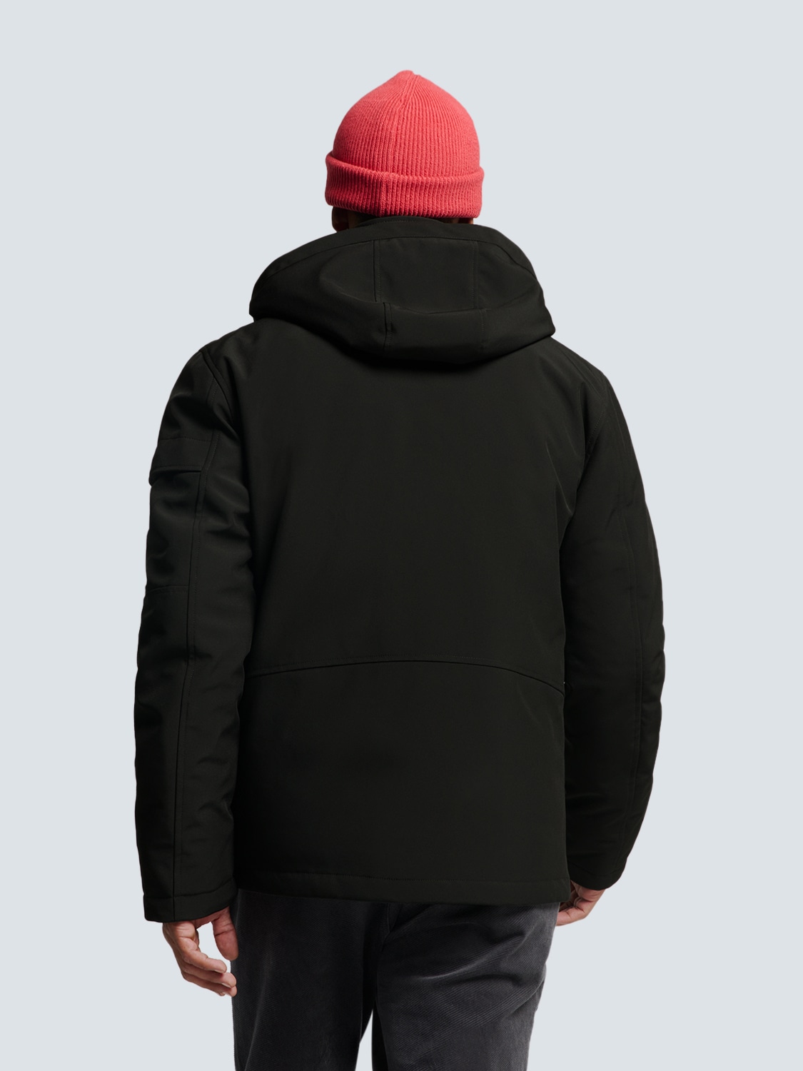 NO EXCESS Softshelljacke »No Excess Softshell-Kapuzenjacke«