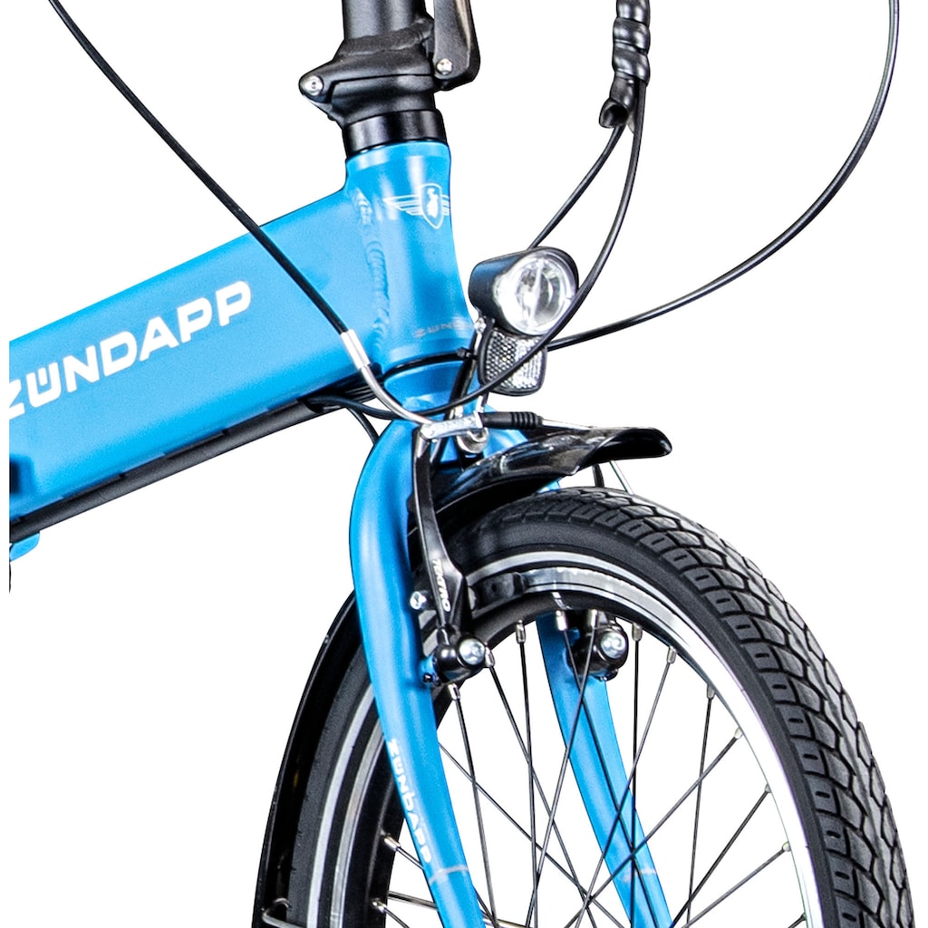 Zündapp E-Bike »Z101«, 6 Gang, Shimano, Tourney RD-TY300, Heckmotor 250 W