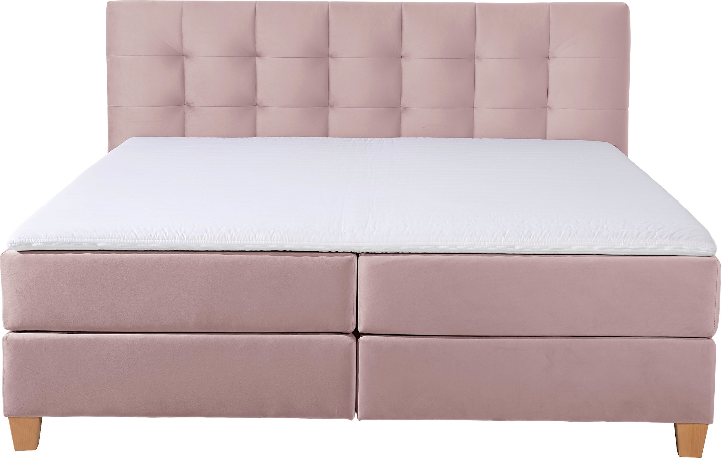 2. Bild von Home affaire Boxspringbett »Moulay«, inkl. Topper, in Überlänge 220 cm, 3 Härtegrade, auch in H4