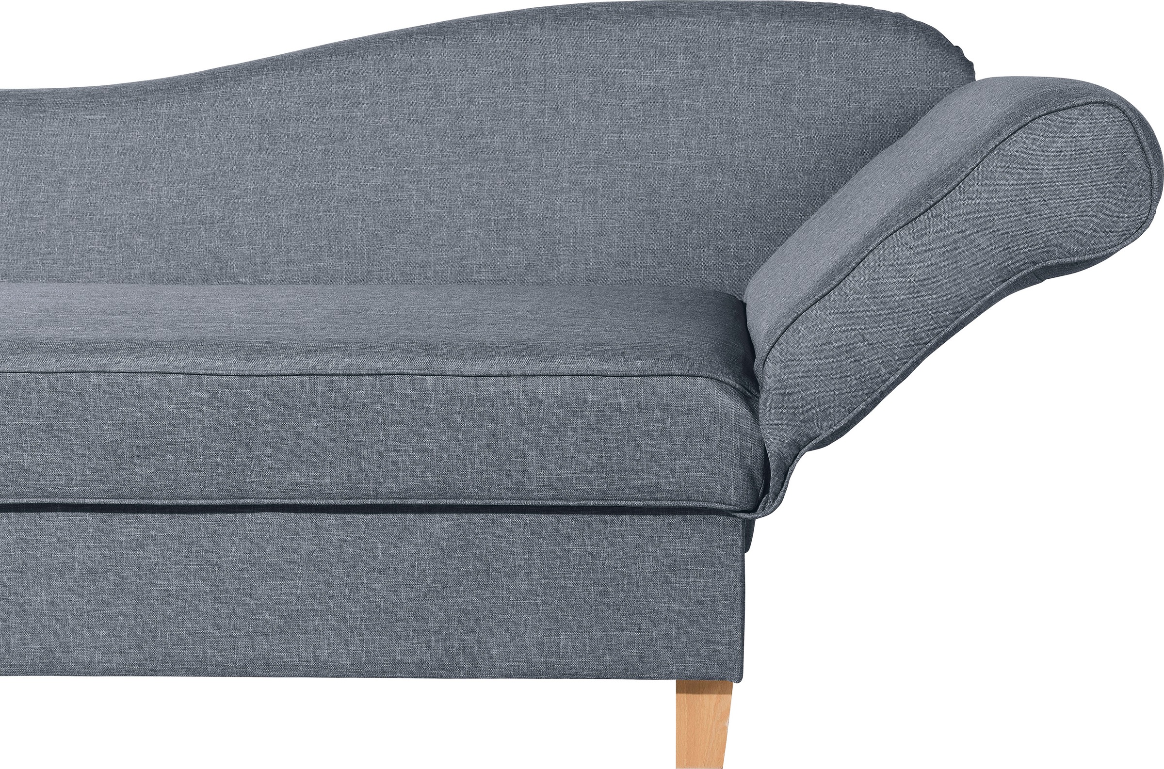 Max Winzer® Recamiere »Saturn mit verstellbarer Armlehne und Bettkasten, bequem zum Relaxen«, Armlehne links oder rechts, inkusive 4 Kissen